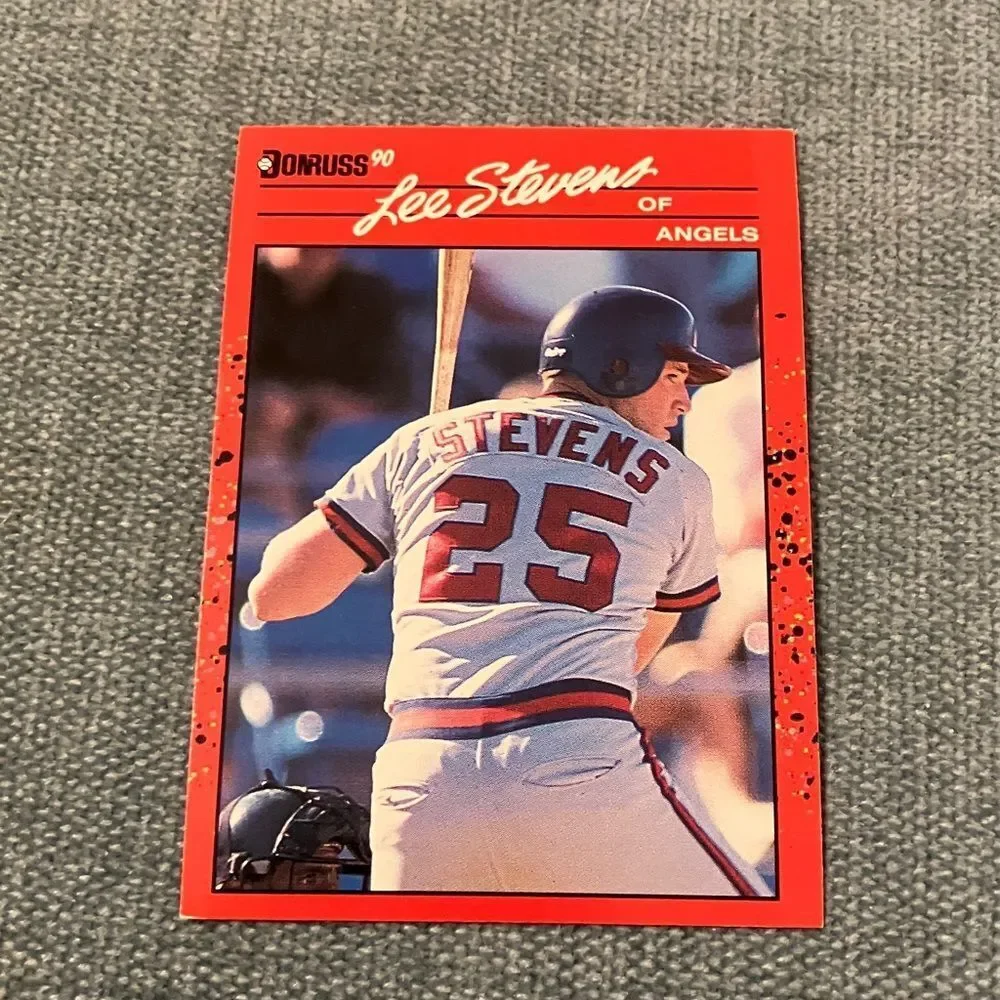 1990 Donruss Anaheim Angels Baseball Card Trading Card